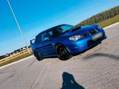 Käytetty Subaru Impreza 280 HP (205 kW) 2005 Sininen Sedan