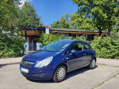 Gebraucht Opel Corsa Edition 60 PS (44 kW) 2009 Blau Kleinwagen
