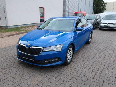 Usata Skoda Superb Active 150 CV (110 kW) 2021 Blu Berlina
