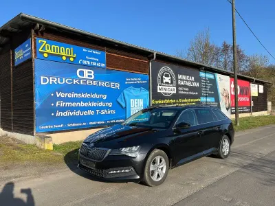 Brugt Skoda Superb Ambition 190 HK (139 kW) 2020 Sort Stationcar