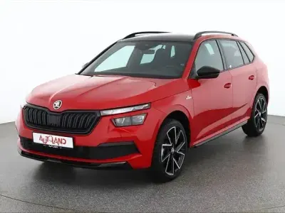 Gebraucht Skoda Kamiq Monte Carlo 110 PS (80 kW) 2022 Rot SUV