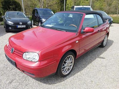 Gebraucht VW Golf Cabriolet Conceptline 116 PS (85 kW) 2000 Muranorot perleffekt Cabrio