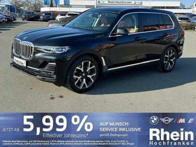 Gebraucht BMW X7 Sport Line 340 PS (250 kW) 2021 Black sapphire metallic SUV