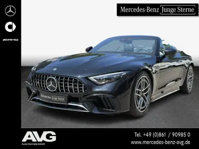 Gebraucht Mercedes SL63 AMG Premium Plus 585 PS (430 kW) 2025 Lack obsidianschwarz Cabrio