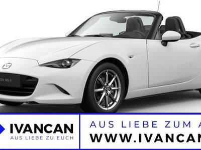 Arctic white Gebraucht 2025 Mazda MX5 Exclusive-Line Cabrio | 30.850 € (Fairer Preis)