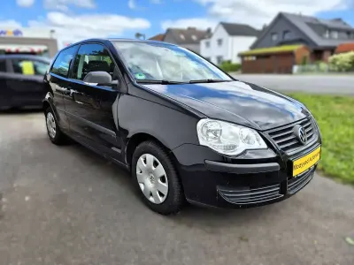 Gebraucht VW Polo Trendline 60 PS (44 kW) 2007 Schwarz Kleinwagen
