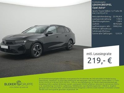 Nouă Opel Astra Edition 131 CP (96 kW) 2025 Negru Break