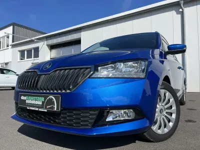 Gebraucht Skoda Fabia Ambition 95 PS (69 kW) 2022 Blau Kleinwagen