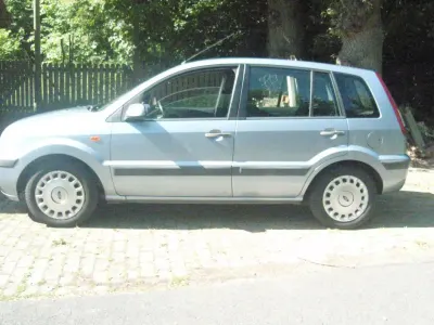 Gebraucht Ford Fusion 68 PS (50 kW) 2008 Blau Kleinwagen