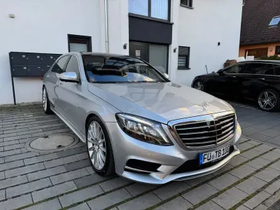 Brugt Mercedes S500 AMG 455 HK (334 kW) 2014 Sølv Sedan