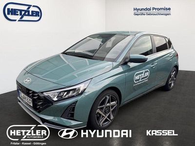 Gebraucht Hyundai i20 Prime 101 PS (74 kW) 2024 Mangrove green / mic Limousine