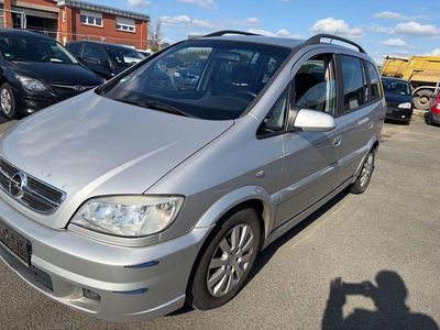Gebraucht Opel Zafira Edition 147 PS (108 kW) 2004 Silber Van / Kleinbus