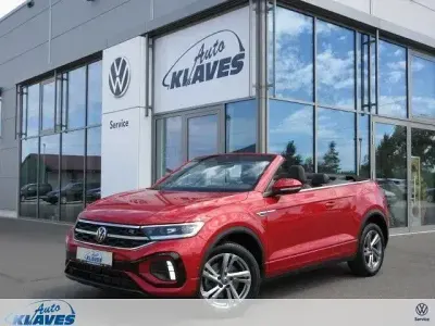 Gebraucht VW T-Roc Cabriolet IQ Drive 150 PS (110 kW) 2022 Rot Cabrio