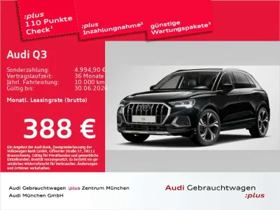 Usata Audi Q3 Advanced 193 CV (141 kW) 2025 Nero SUV