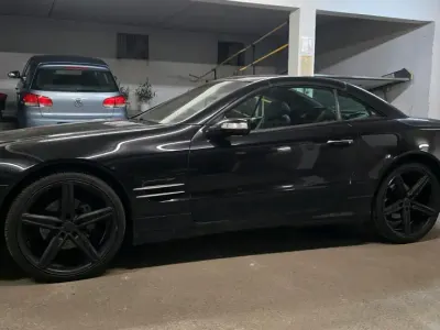 Gebraucht Mercedes SL350 245 PS (180 kW) 2005 Schwarz Cabrio