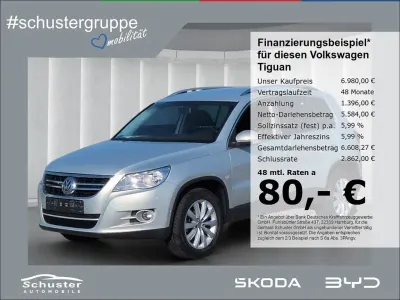 Gebraucht VW Tiguan Sport 140 PS (102 kW) 2011 Silber SUV