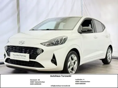 Gebraucht Hyundai i10 GO! 67 PS (49 kW) 2023 Atlas white / sol Kleinwagen