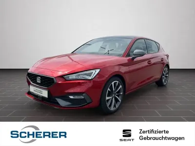 Gebraucht Seat Leon FR 190 PS (139 kW) 2023 Desire rot metallic (metallic) Limousine