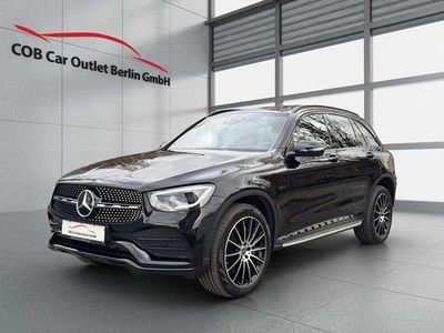 Gebraucht Mercedes GLC300e AMG 306 PS (225 kW) 2021 Obsidianschwarz SUV