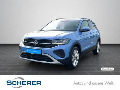 Gebraucht VW T-Cross Life 95 PS (69 kW) 2025 Blau SUV