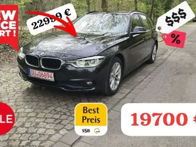 Usata BMW 316 116 CV (85 kW) 2018 Nero Station wagon