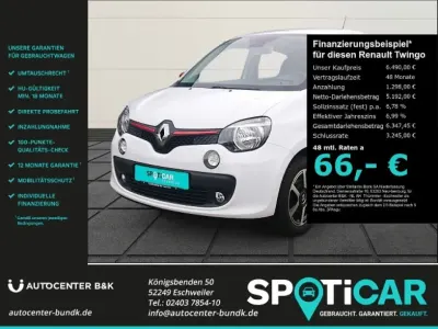 Gebraucht Renault Twingo Luxe 90 PS (66 kW) 2015 Crystal weiss Kleinwagen