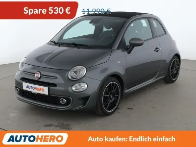 Używany Fiat 500C Sport 69 KM (50 kW) 2019 Szary Kabriolet