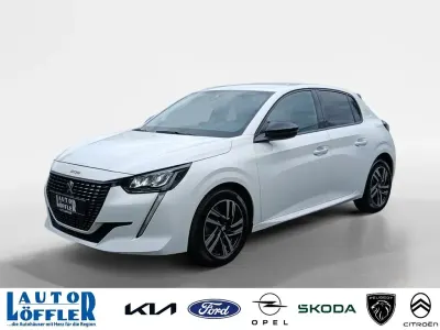 Gebraucht Peugeot 208 Allure 102 PS (75 kW) 2023 Weiß Kleinwagen