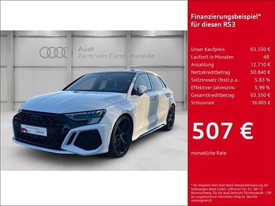 Usata Audi RS3 Sport 400 CV (294 kW) 2024 Bianco Berlina