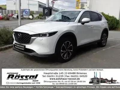 Gebraucht Mazda CX-5 Exclusive-Line 194 PS (142 kW) 2023 Weiß SUV