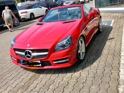 Gebraucht Mercedes SLK250 AMG line 204 PS (150 kW) 2012 Rot Cabrio