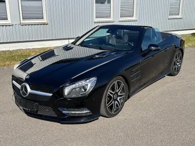 Gebraucht Mercedes SL500 AMG 435 PS (319 kW) 2014 Schwarz Cabrio