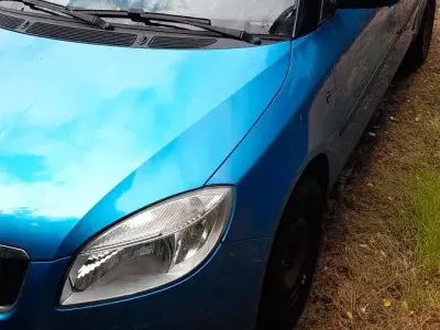 Gebraucht Skoda Roomster 86 PS (63 kW) 2007 Blau Van / Kleinbus