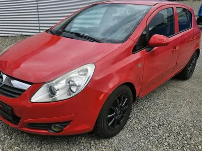 Gebraucht Opel Corsa 75 PS (55 kW) 2007 Rot Kleinwagen