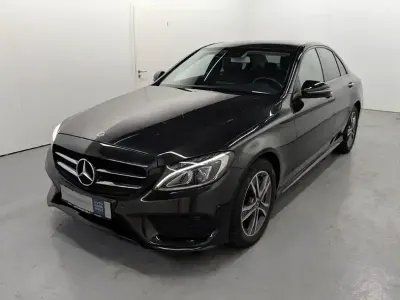 Brugt Mercedes C250 AMG line 211 HK (155 kW) 2018 Sort Sedan