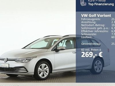 Gebraucht VW Golf VIII Life 110 PS (80 kW) 2021 Silber Kombi