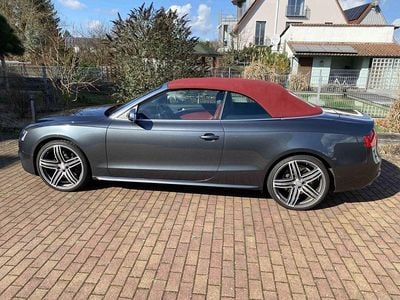 Second-hand Audi S5 Cabriolet Sport 333 CP (244 kW) 2014 Gri Cabrio