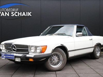 Usata Mercedes SL380 155 CV (114 kW) 1985 Bianco Cabrio