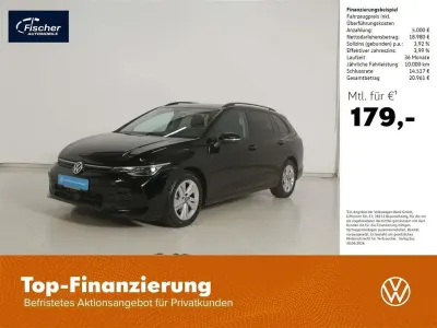 Gebraucht VW Golf VIII Life 116 PS (85 kW) 2024 Schwarz Kombi