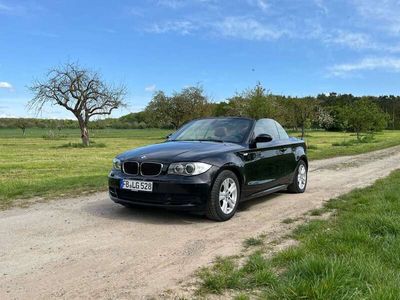 gebraucht BMW 118 Cabriolet 118 i -schwarz - braunes leder -xenon - TÜV