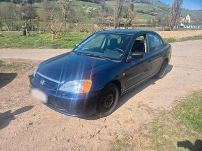 Gebraucht Honda Civic 2002 Blau Limousine