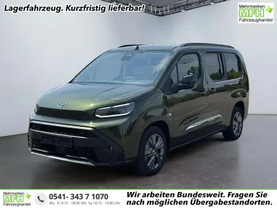 Neu Toyota Proace Verso City 131 PS (96 kW) 2026 Khaki grün metallic Kombi