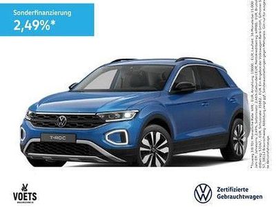 Gebraucht VW T-Roc Goal 150 PS (110 kW) 2025 Blau SUV