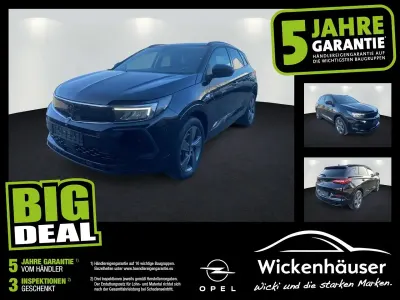Gebraucht Opel Grandland X GS Line 224 PS (164 kW) 2022 Diamant schwarz/karbon schwarz (metallic) SUV