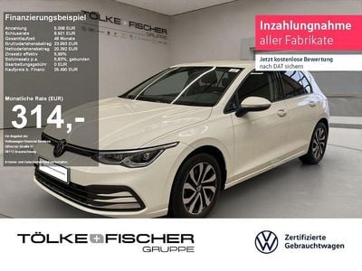 Gebraucht VW Golf VIII Active 150 PS (110 kW) 2023 Pure white uni Limousine