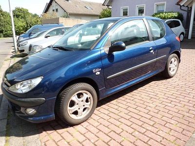 Gebraucht Peugeot 206 Filou 68 PS (50 kW) 2006 Lack blau montebello Kleinwagen