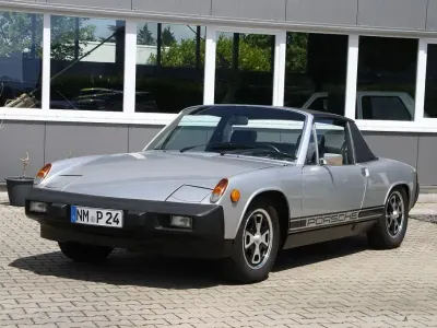 Gebraucht Porsche 914 95 PS (69 kW) 1975 Silber Cabrio