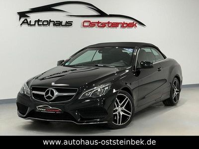 Second-hand Mercedes E220 AMG line 170 CP (125 kW) 2017 Negru Cabrio