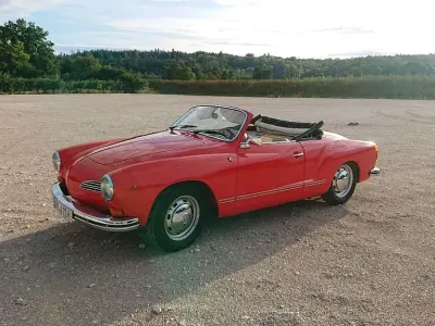 Usata VW Karmann Ghia Karmann 49 CV (36 kW) 1972 Rosso Coupé