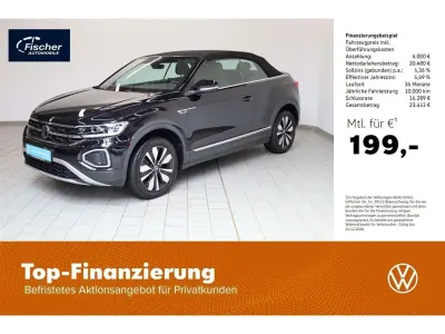 Gebraucht VW T-Roc Cabriolet Style 150 PS (110 kW) 2023 Deep black perleffekt Cabrio